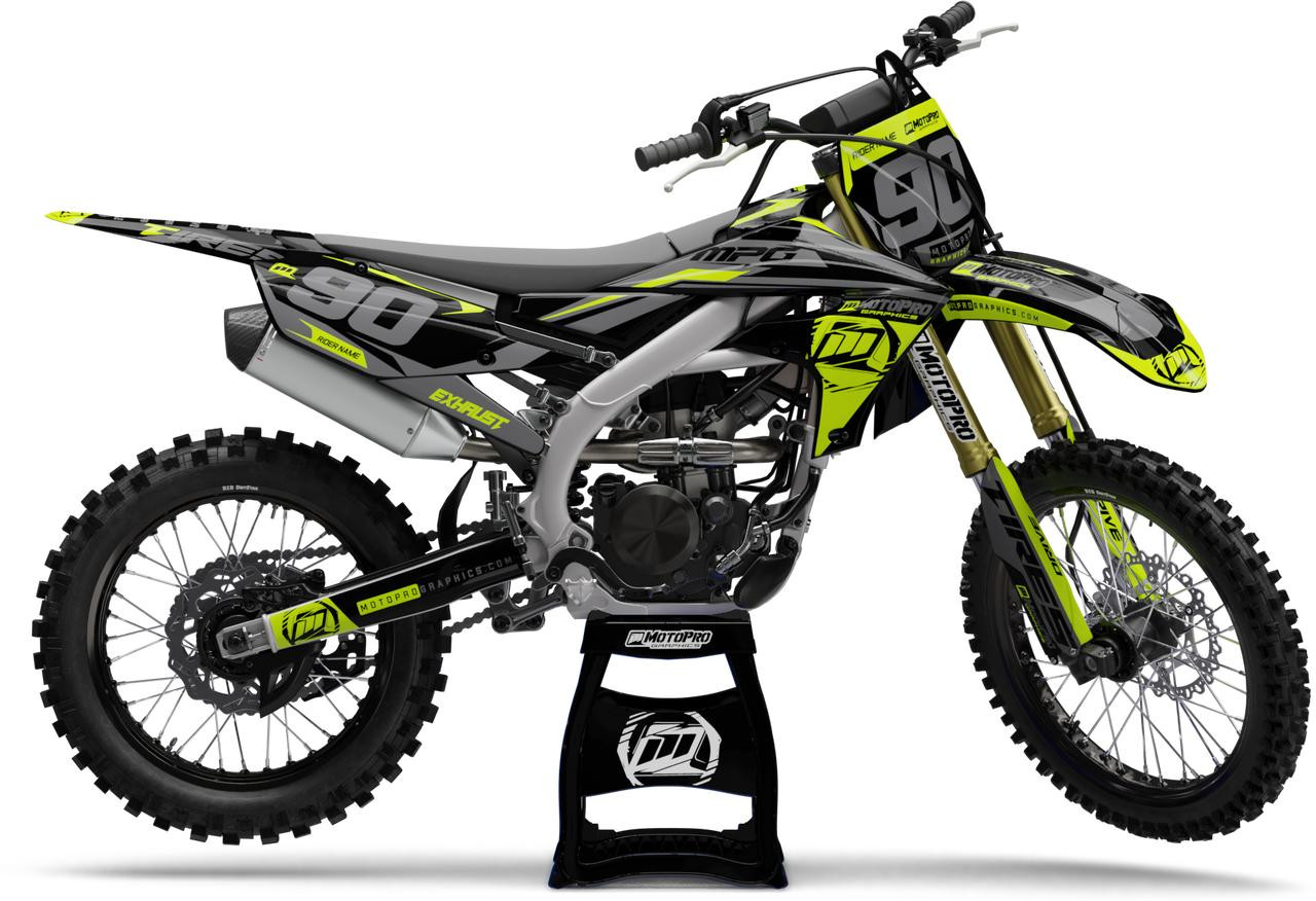 MotoPro Graphics Yamaha Dirt Bike Heet Flo Series Graphics